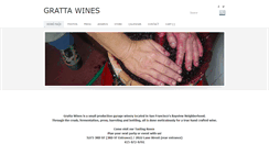 Desktop Screenshot of grattawines.com