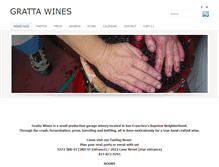 Tablet Screenshot of grattawines.com